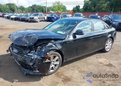 2009 Audi A4 2.0T Premium из США, поврежденный, VIN WAULF78K49N052853